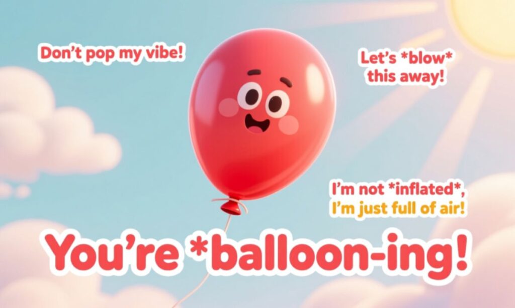 Balloon Puns Caption Ideas 