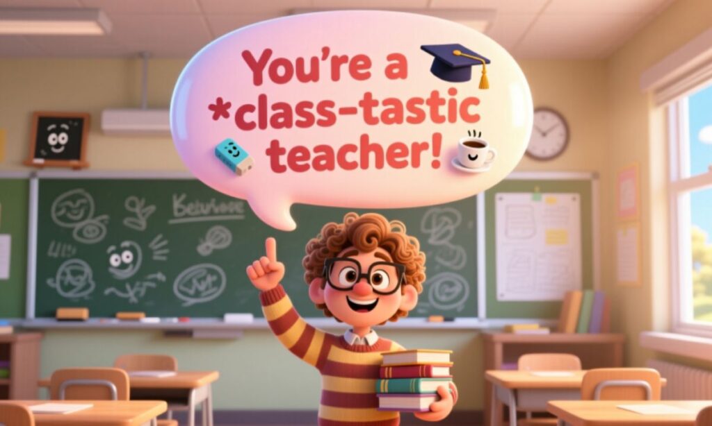 Bubble Puns for Teachers