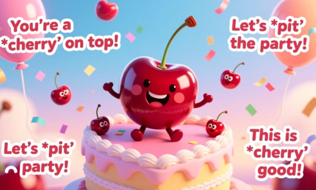 Cherry Birthday Puns
