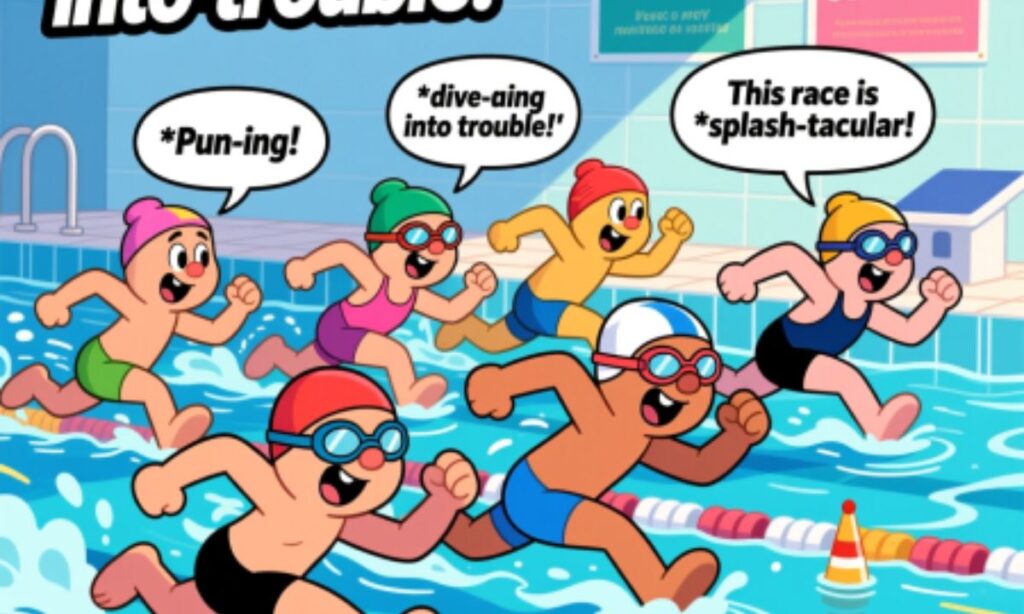Competitive Swimming Puns