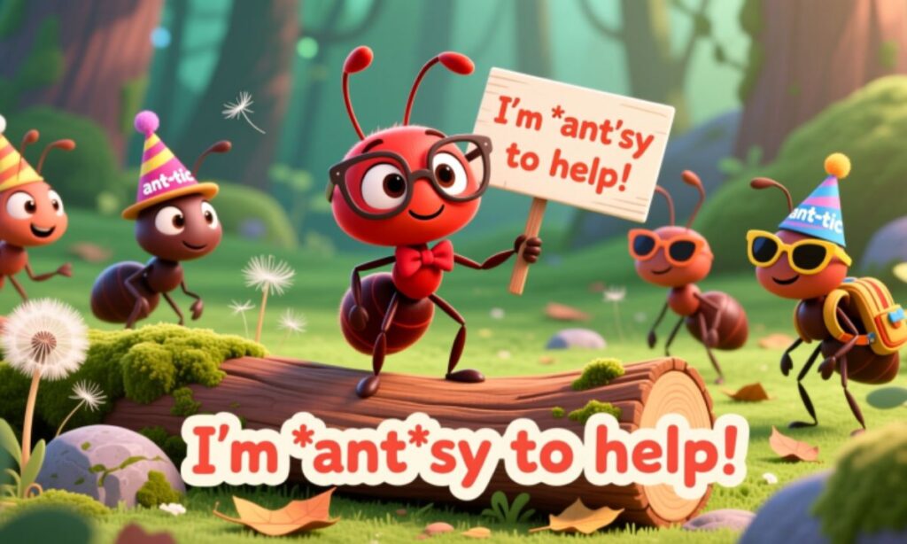 Cute Ant Puns