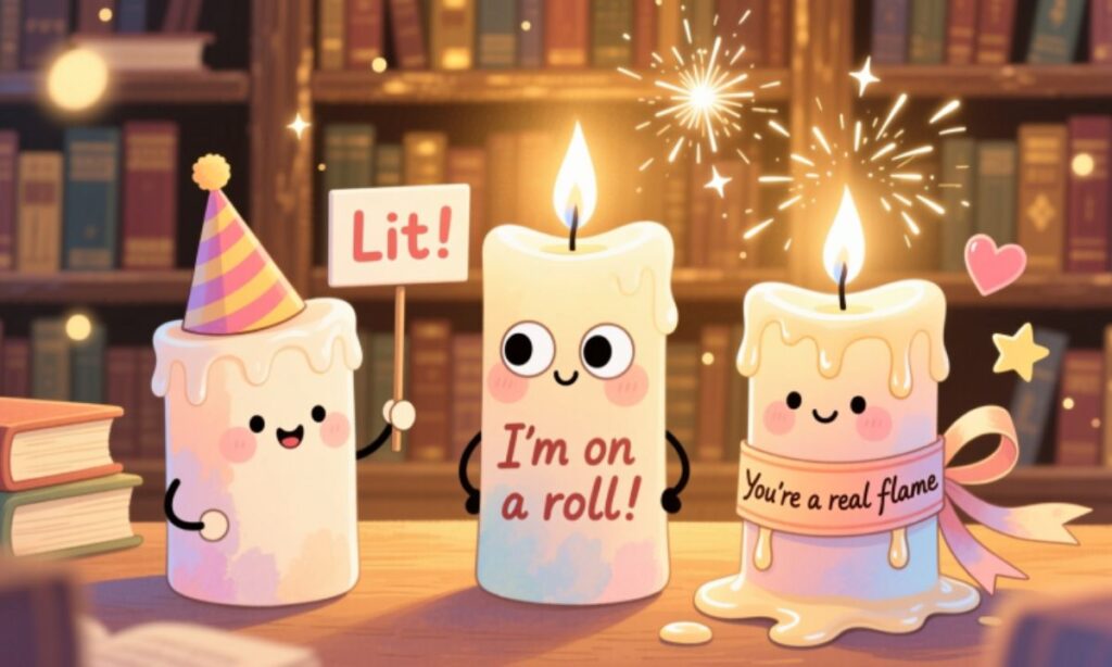 Cute Candle Puns