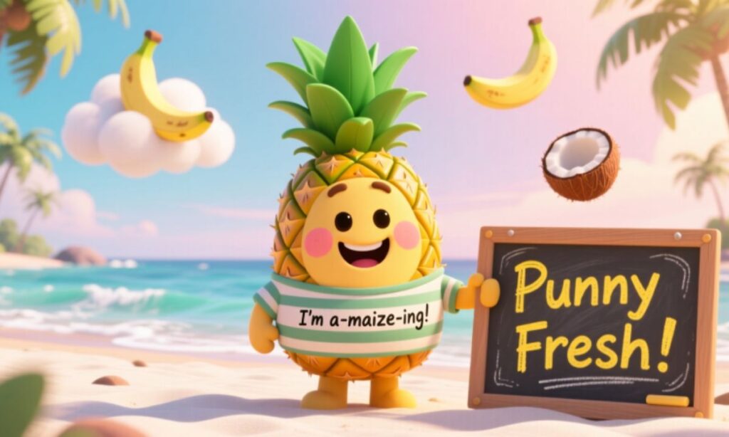 Cute Pineapple Puns