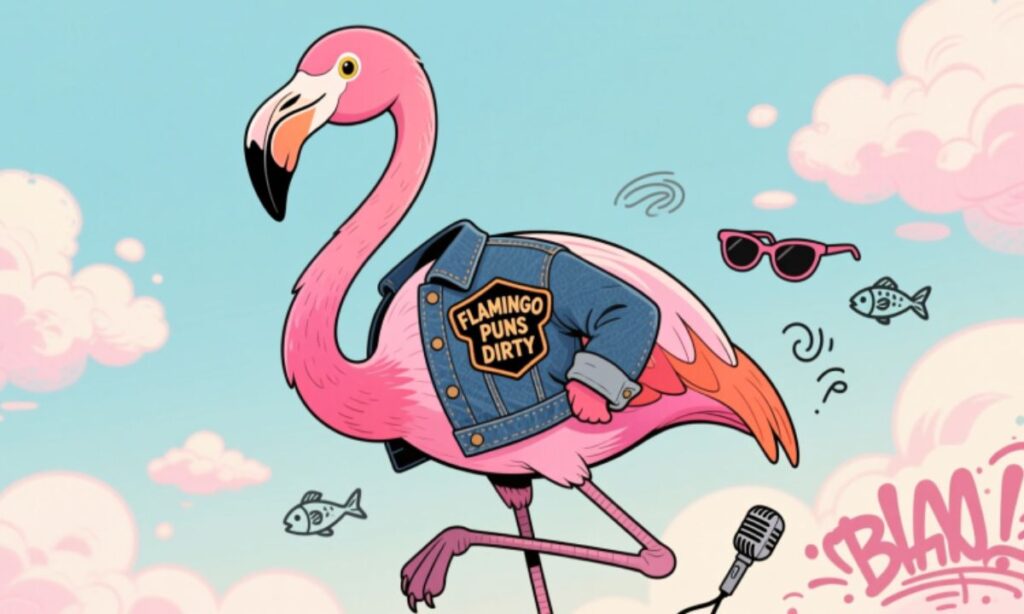 Flamingo Puns Dirty