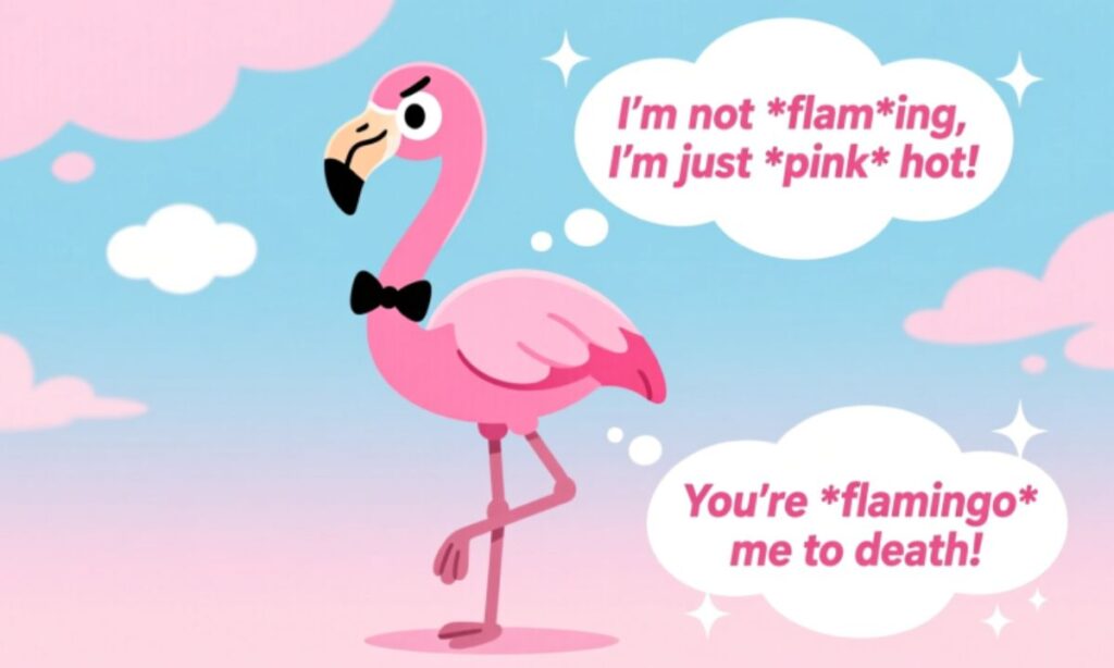Flamingo Puns One Liners
