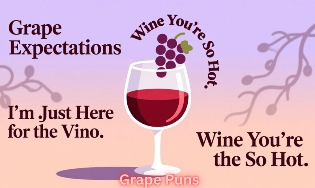 Grape And Wine Puns
