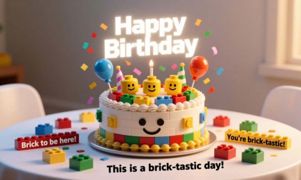 Lego Puns Birthday