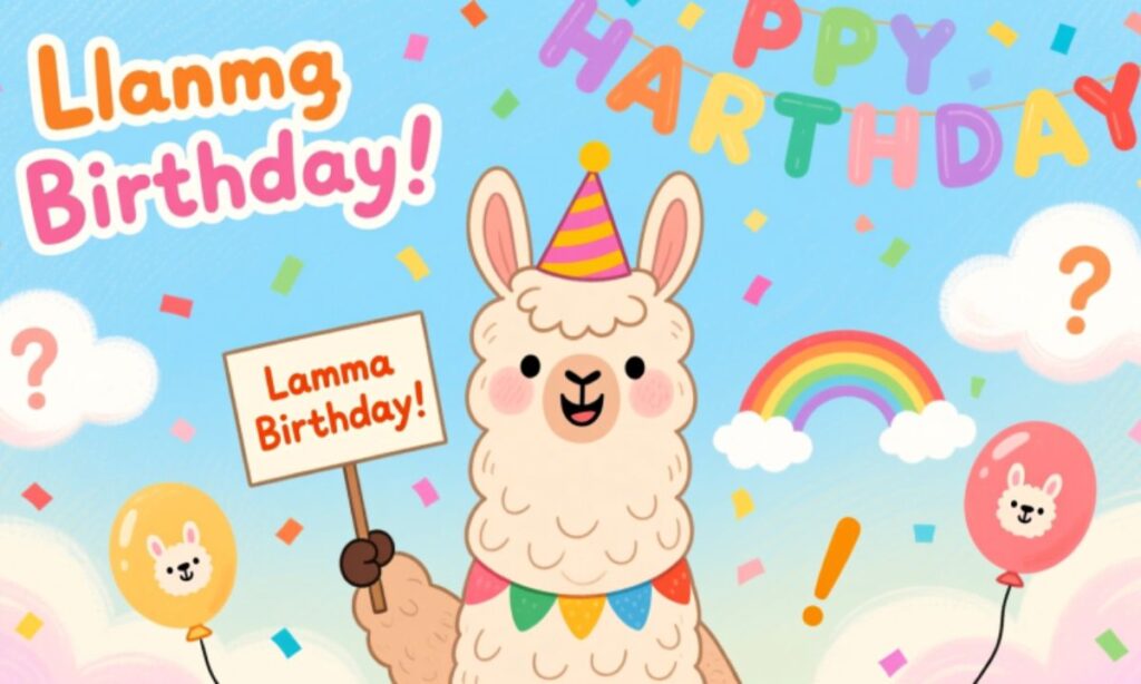 Llama Puns Birthday