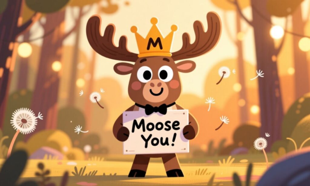 Moose Pun for Instagram