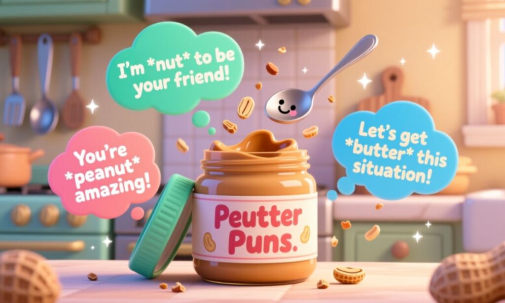 Peanut Butter Puns for Every Mood
