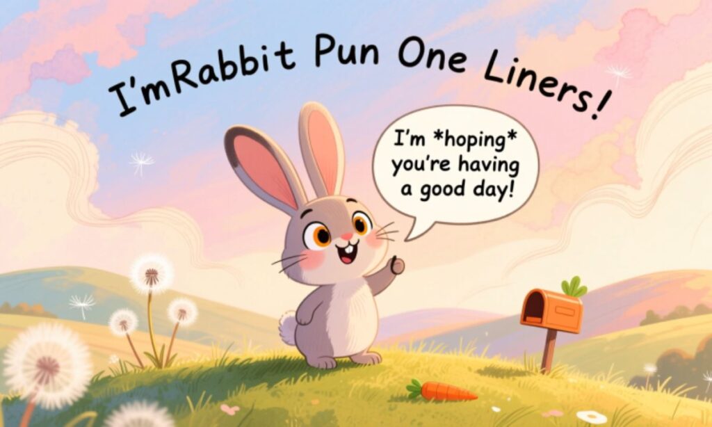 Rabbit Pun One Liners