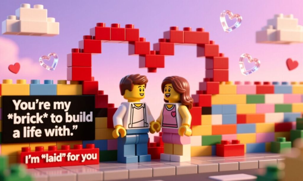 Romantic Lego Puns