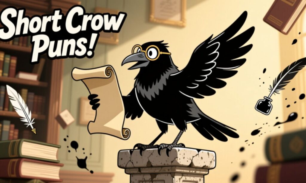 Short Crow Puns