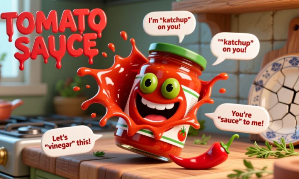 Tomato Sauce Puns