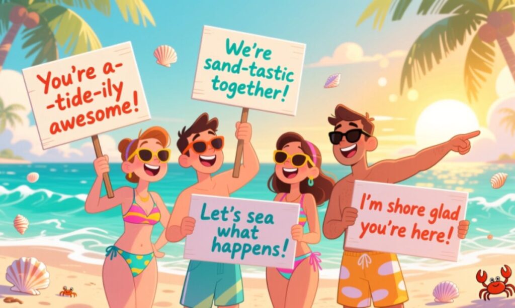 Beach Puns for Friends 