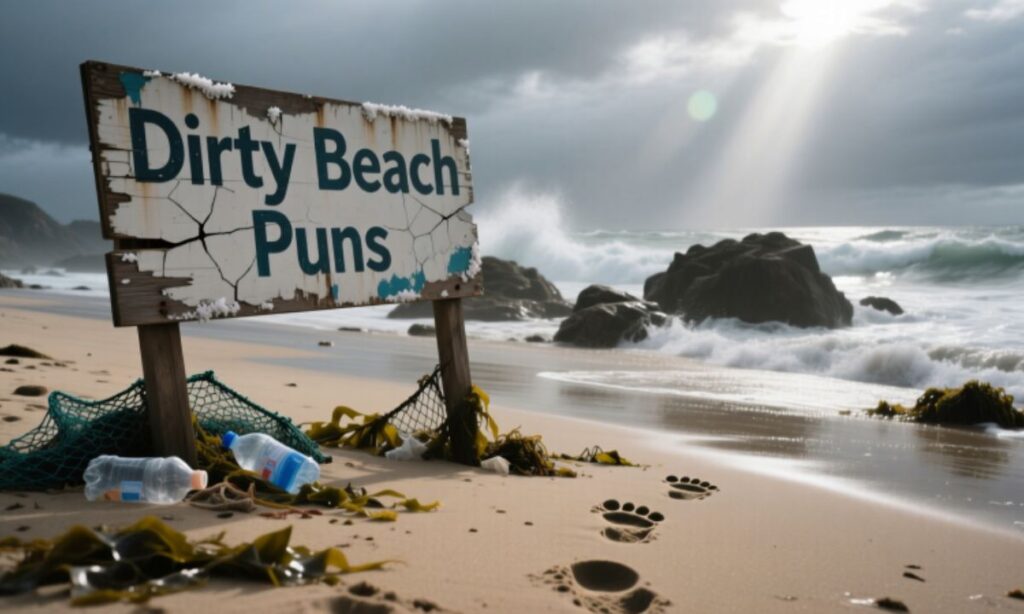 Dirty Beach Puns 