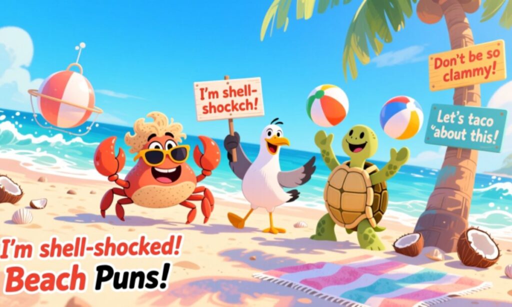 Funny Beach Puns 