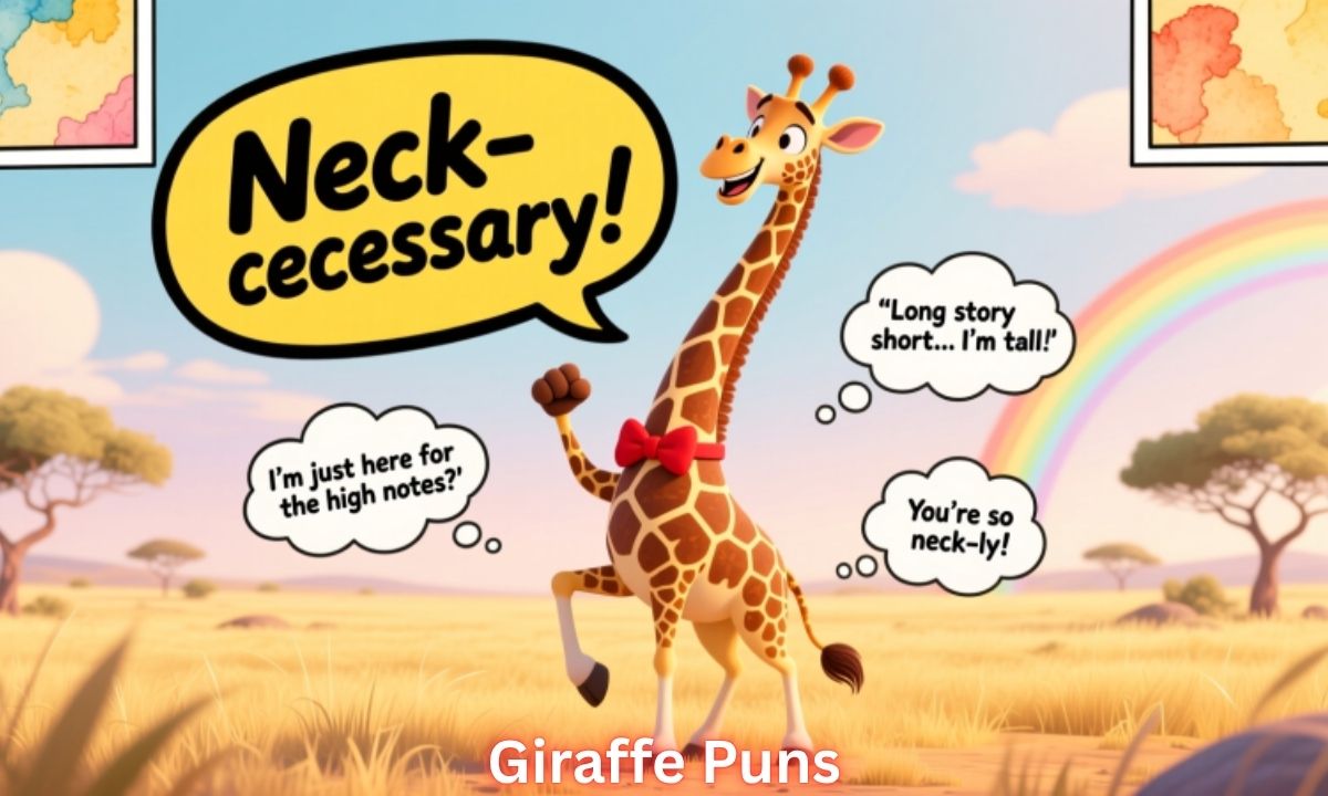 Giraffe Puns