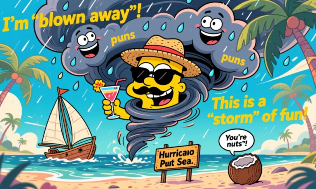Hurricane Puns Dirty