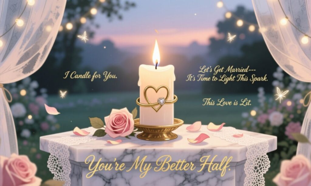 candle-puns-for-wedding