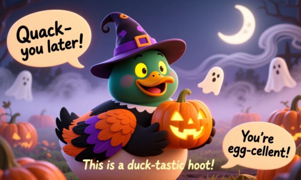 halloween-duck-puns