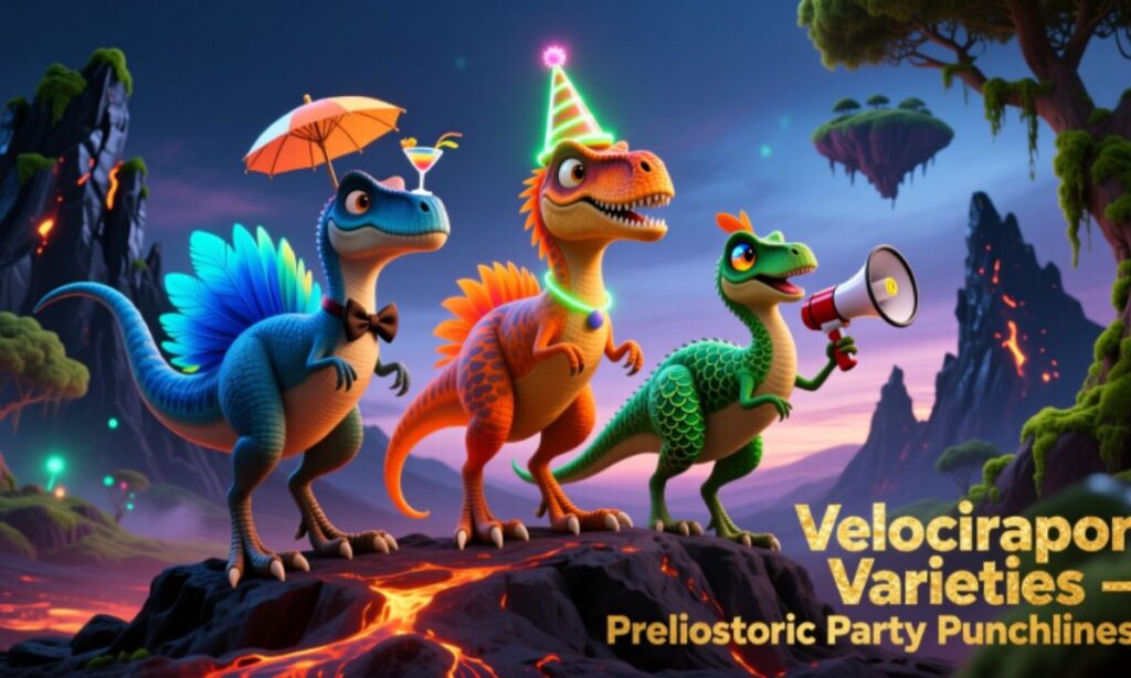 prehistoric-party-punchlines-velociraptor-varieties