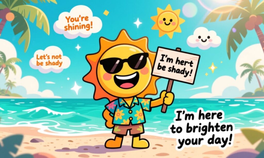 witty-sun-puns-for-social-media