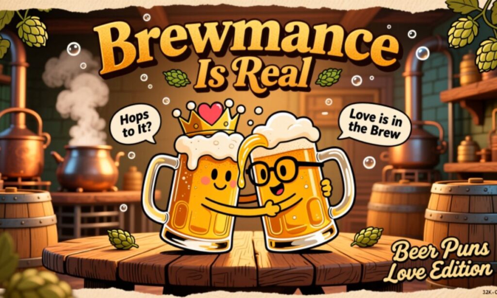Beer Puns Love Edition Brewmance Is Real