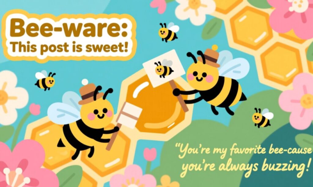 bee-puns-for-instagram-captions-and-social-media-posts