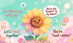 best-flower-puns