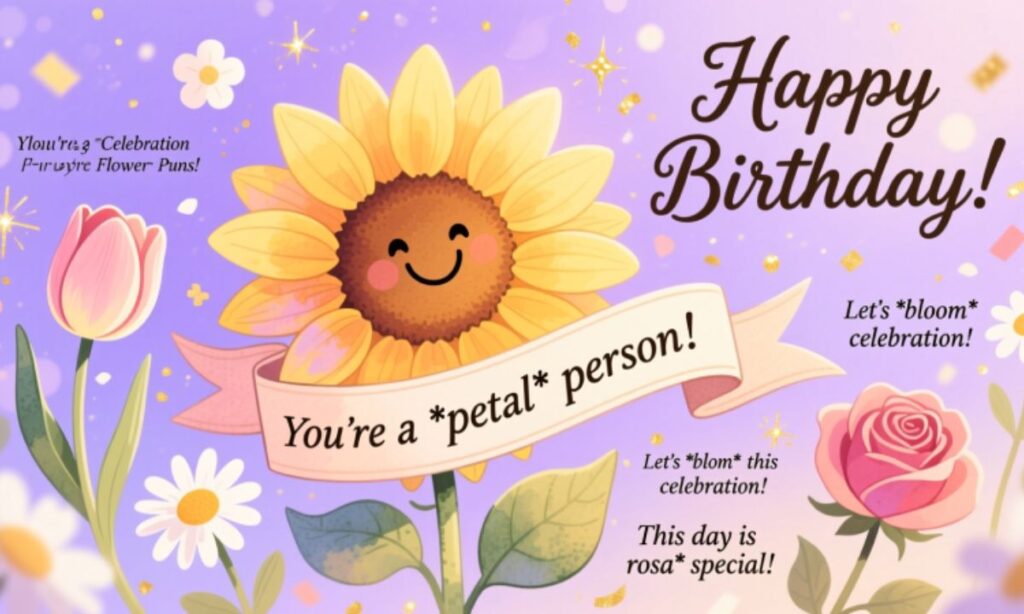 birthday-and-celebration-flower-puns