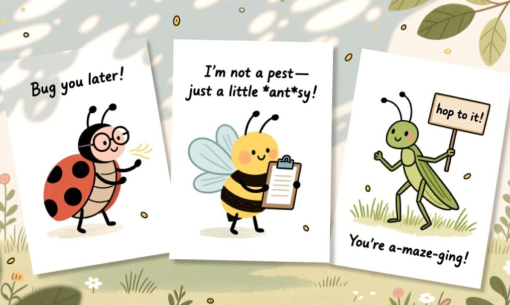 bug-puns-for-greeting-cards-and-notes