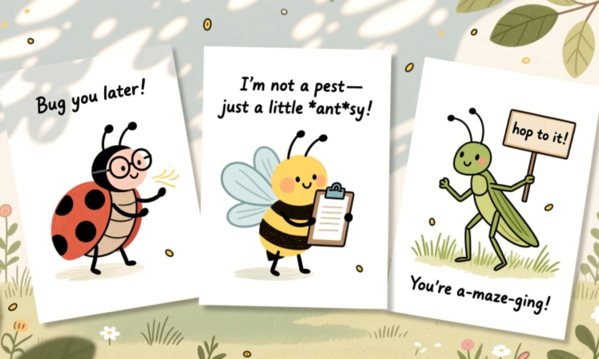 280+ Best Bug Puns for Captions, Jokes & Fun Conversations – Pun Side