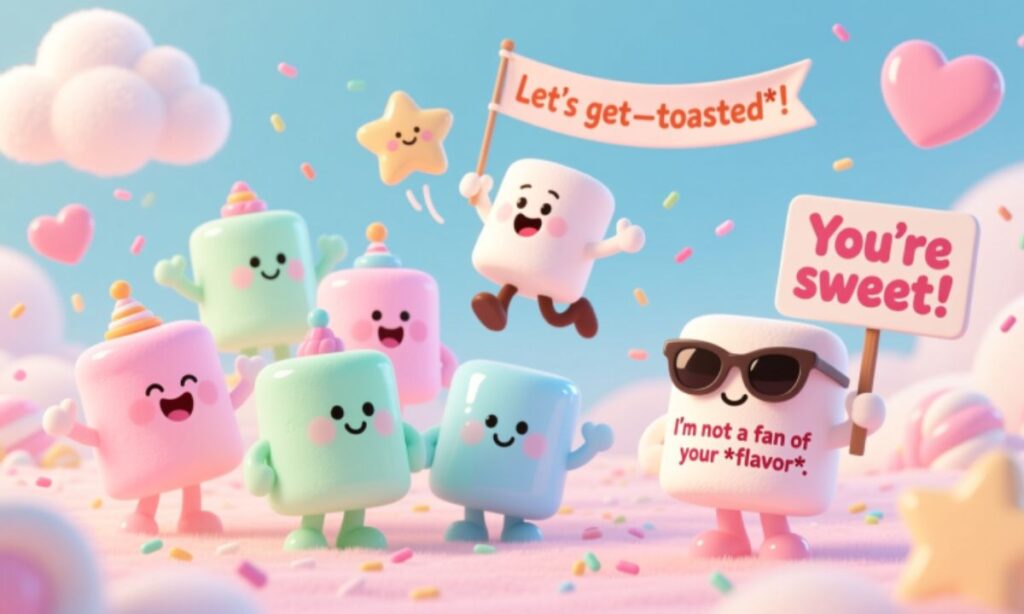 marshmallow-puns