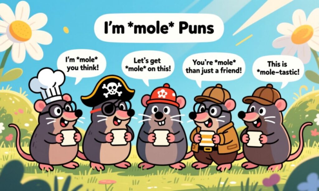 mole-puns-names