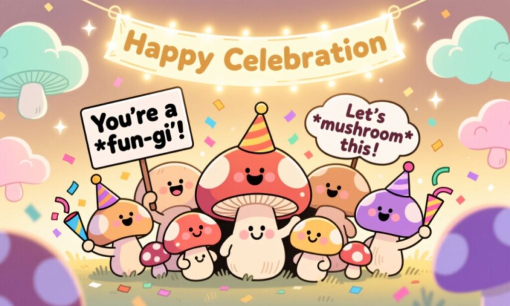 mushroom-puns-for-special-celebrations