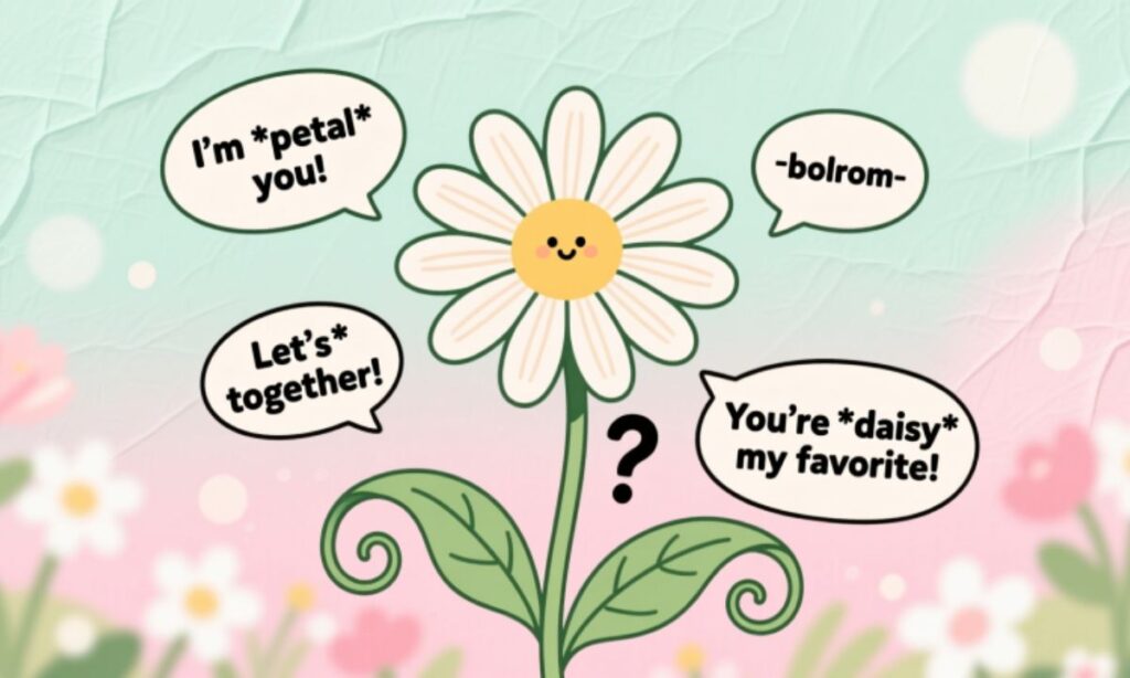 short-flower-puns