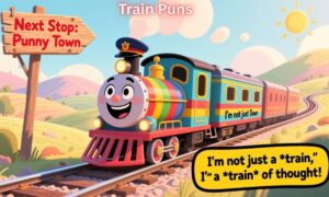 train-puns