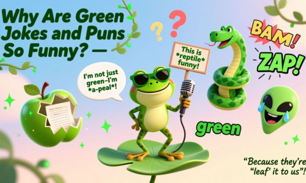 why-are-green-jokes-and-puns-so-funny